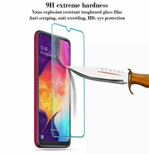 3-Pack Tempered Glass Clear HD Screen Protector For Samsung Galaxy A40 - Picture 4 of 4