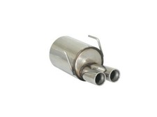 Ragazzon Sportauspuff Edelstahl Endschalldämpfer Fiat 500 S Typ 312 1.2l 2x70mm