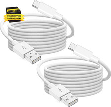 Car Carplay Cable for Iphone 16 15, Apple Mfi Certified 2Pack 10Ft USB a to USB