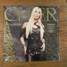 CHER - LIVING PROOF, WARNER BROS., LP, COKE BOTTLE GREEN VINYL, 2024, SEALED !