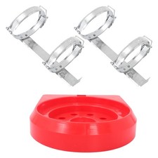 Sturdy Universal Fire Extinguisher Wall Mount Durable Metal Bracket with Base