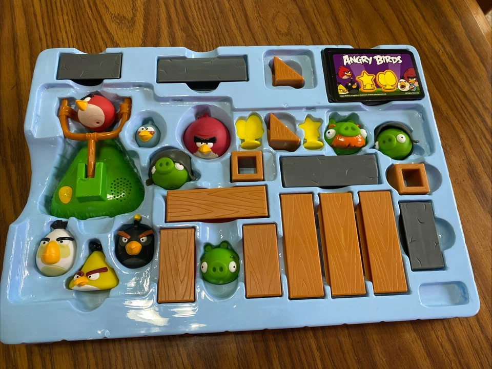 Angry Birds Mega Fling 2011 Mattel X9272 Rare Game Set - Image 2 of 4