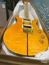 Paul Reed Smith 2025 PRS  Santana Retro Santana Yellow  Mahogany Body