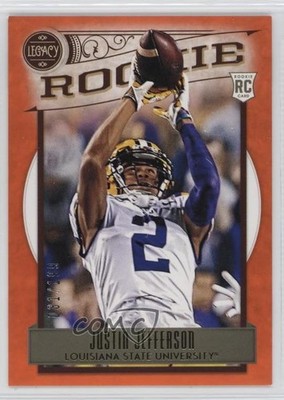 2020 Panini Legacy Rookies Orange 31/199 Justin Jefferson #149 Rookie RC 07i7