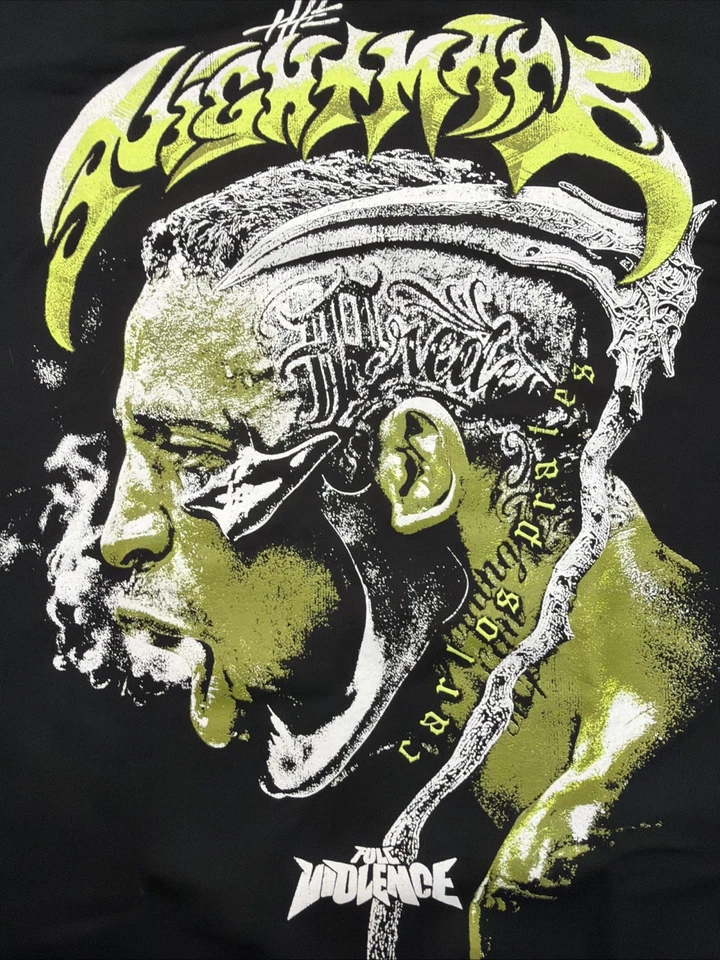 camiseta carlos prates violencia completa Foto 3 de 4