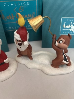 WDCC Chip 'N Dale Little Mischief Makers Pluto's Christmas Tree