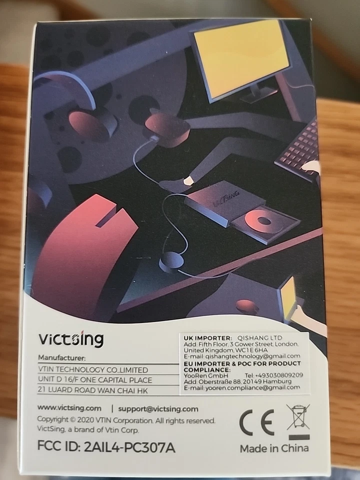 Victsing Wireless Mouse Model PC307A FCCID 2AIL4-PC307A - Image 3 of 4