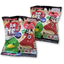 Japanese Yokai Mascot Puzzle Ball Bath Soap Toy Surprise Capsule Set of 2