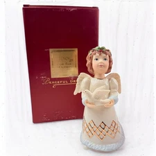 Lenox "Peaceful Dreams" Figurine Vintage Religious Angel Christmas Brand NIB
