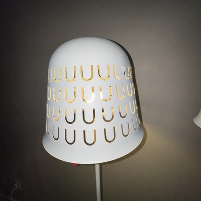 Discontinued pair of matching IKEA PS 2014 floor lamp, designed by