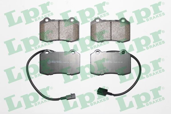 Plaquettes de frein 05P1665 LPR anti-bruit pour Alfa Romeo et Fiat