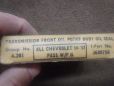 19505152 Chevrolet Belair 210 And 150 Power Glide Transmission Front Oil Seal
