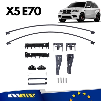 KIT DE RÉPARATION TOIT OUVRANT PANORAMIQUE ARRIÈRE 18 PCS CÂBLES BMW X5 E70 - Photo 1/4