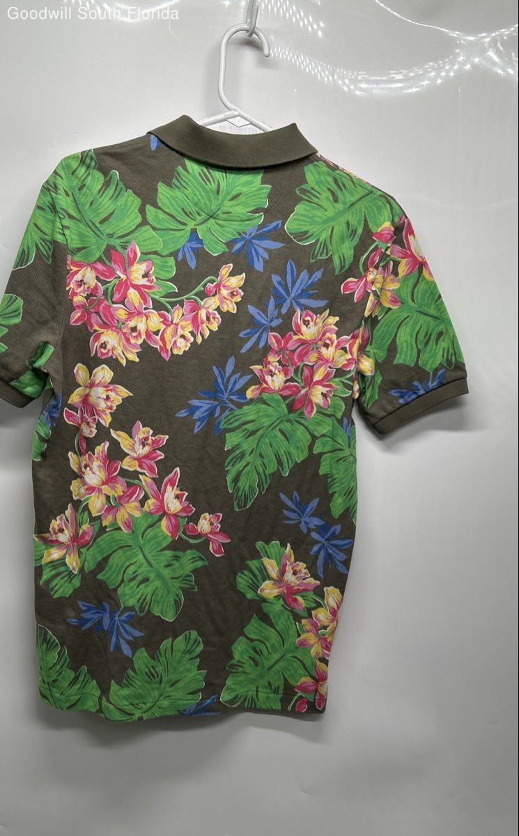 Polo Ralph Lauren Mens Multicolor Floral Classic Fit Polo Shirt Size S With Tags thumbnail 2