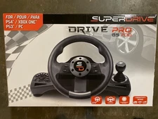 Superdrive Drive Pro GS700 Wheel, Gearshift & Pedal Set (NEW)
