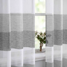 NEW Blackout Opacas Cortinas 2 Paneles Set Para Ventanas De Tela 40"x84" NEW US