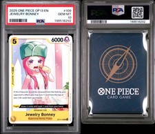 Jewelry Bonney OP13-109 English UC Carrying On His Will One Piece PSA 10 Pop 1