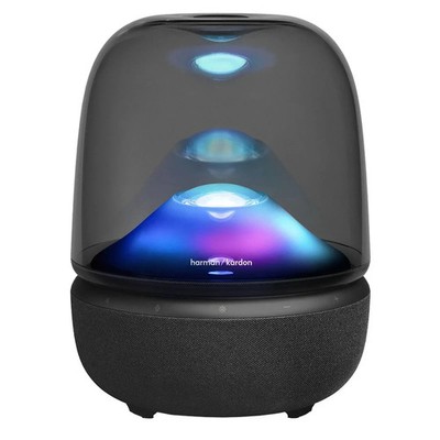 Harman Kardon Aura Studio 5 Bluetooth Lautsprecher Transparent Kuppel Umgebun...