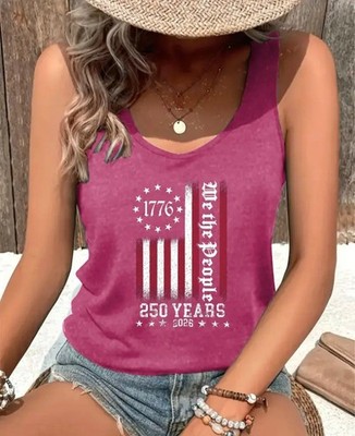 USA 250th Anniversy Woman's Tank