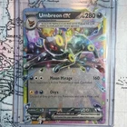 Pokémon TCG Umbreon EX 060/131 Prismatic Evolutions Card Near Mint Condition
