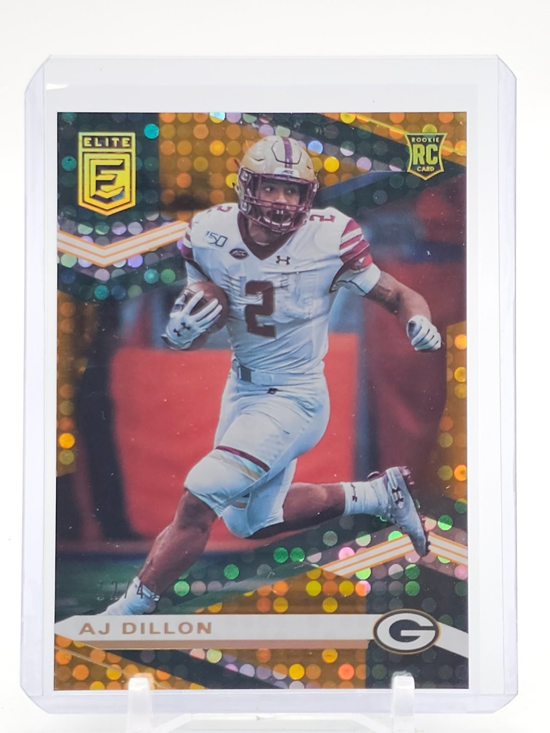 AJ Dillon Panini Donruss Elite #145 Orange