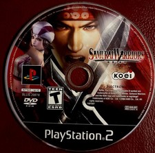 Samurai Warriors (Sony PlayStation 2, 2004) Disc Only Tested