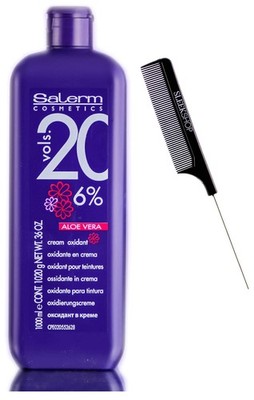 Cosmetics ALOE VERA Developer Cream Oxidant (w/Sleek Comb) Hydrogen Peroxide ...