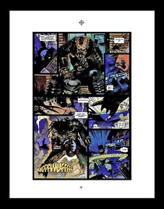 Andy Kubert Batman Vs. Predator #1 Rare Production Art Pg 29