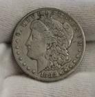 1882 CC Morgan Silver Dollar $ 1 VF+ (Key Date)