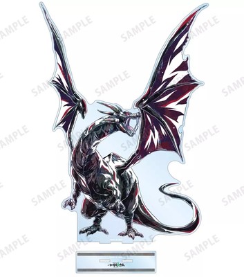 Dragon Ani-Art Acrylic Stand MONSTERS Super Large Fan Art Display