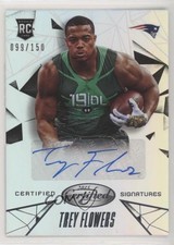 2015 Certified Signatures Mirror Silver 99/150 Trey Flowers #CS-TF Auto s1i