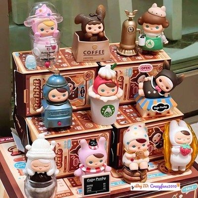 POP MART Pucky Rabbit Cafe Series Blind Box Confirmed Figure Toys Gifts