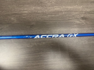 Arbre (shaft) Accra GX-160 M4 Bleu Pour Driver TaylorMade – Occasion, Adaptable