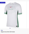 Nike Nigeria 2024 Home Shirt Size Large Adults