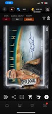 2025 WWE Topps Slam Digital THE ROCK Midnight Moon Beam Horizon Auto Iconic