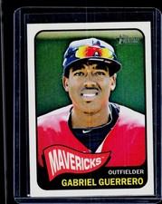 2014 Topps Heritage Minor League #84 Gabriel Guerrero High Desert Mavericks