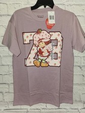 Vintage Style PURPLE STRAWBERRY SHORTCAKE 1979 T-Shirt L NEW w/ TAG