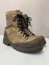 Guide Gear Brown Leather Hard Toe Boots Mens 9 M Hunting Workwear Waterproof