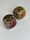 Pair Of Onyx Marble Dice Office Decor Paperweight Souvenir 1.5” Inch x 1.5" inch