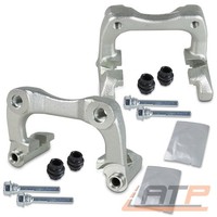 2X Bremssattelhalter Hinten Links Rechts FÜR VW Golf Jetta Scirocco