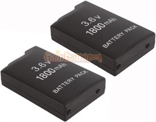 2X New 3.6V 1800Mah Rechargeable Battery for Sony PSP-110 PSP-1001 PSP 1000 US