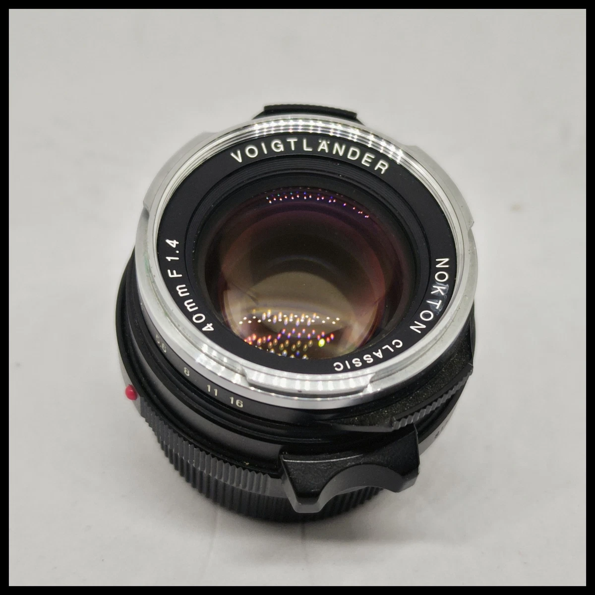 Voigtländer 40mm F1.4sc LM-EA9MKⅡ セット販売 Voigtländer 40mm F1.4sc LM-EA9MKⅡ セット販売 α7歴6年の僕が愛用