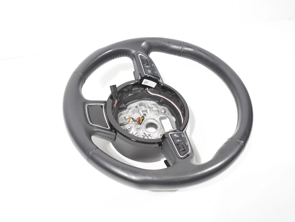 Audi A6 C7 2016-2018 volante cuero térmico OEM 63 k Foto 4 de 4