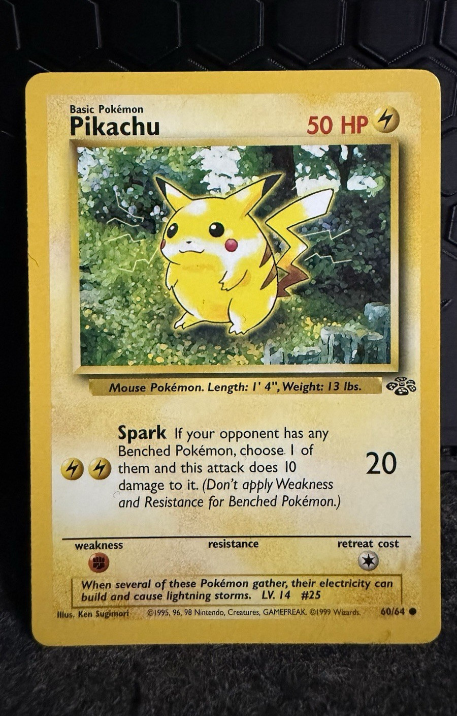 Pokemon TCG Pikachu Jungle 60/64 NM-LP Unlimited Regular English Common