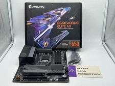 GIGABYTE B650 AORUS ELITE AX AM5 ATX AMD Motherboard READ