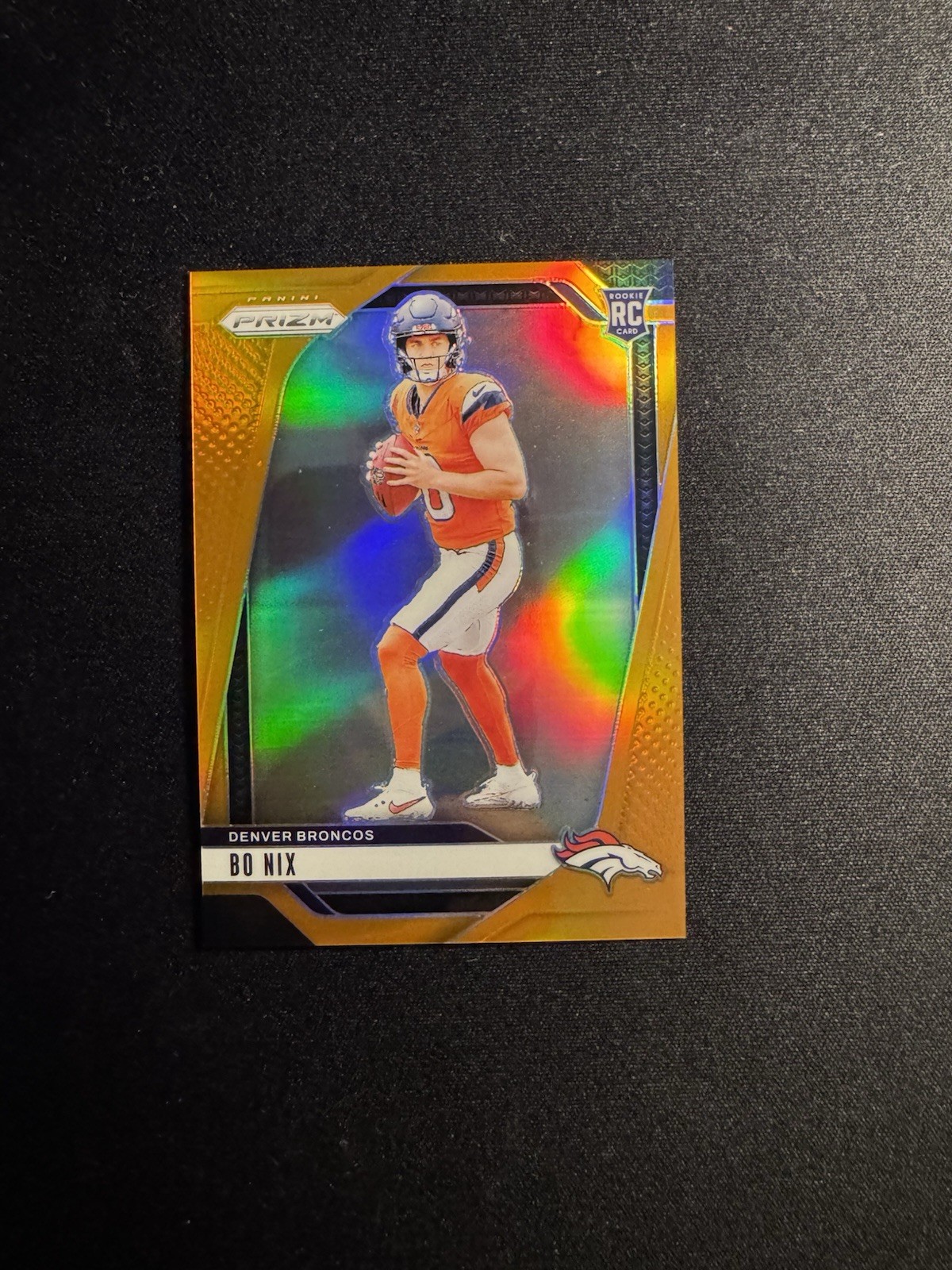 2024 Panini Prizm Rookies Bo Nix #309 Orange Prizm /249 (RC) Broncos 📈