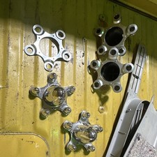 Chrome Spider Or Spyder Wheel Center Caps