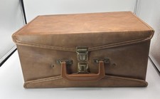 VTG Portable Cassette Tape Case Holds 54 Vinyl Good Condition  25 Cassettes