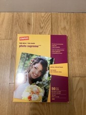 Staples Ultra Premium Glossy Photo Paper 8.5"W x 11"L /100 sheets feuilles
