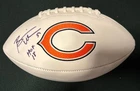 Brian Urlacher Autographed Chicago Bears Logo Football Inscribed “HOF 18 Beckett